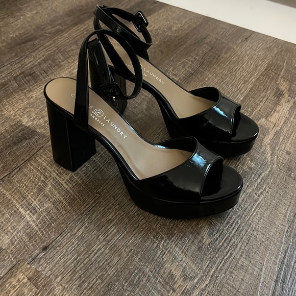 Chinese Landry platform heels - Picture 1 of 4